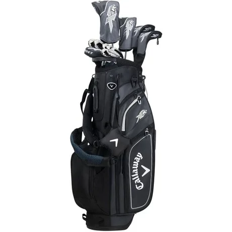 Callaway XR Férfi Komplett Sett Fém nyéllel Fekete Stand Bag