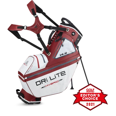 Big Max DriLite Hybrid Tour Stand Bag Fehér/Merlot