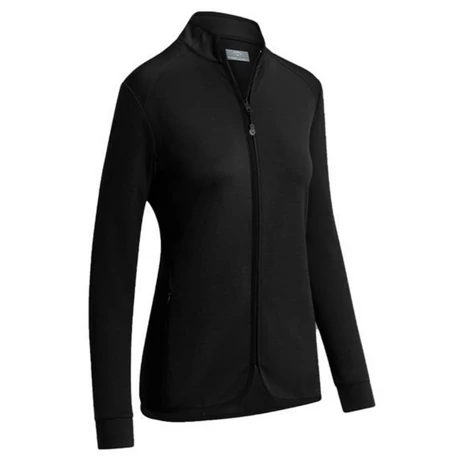Callaway Ladies Waffle Fleece Pullover Caviar
