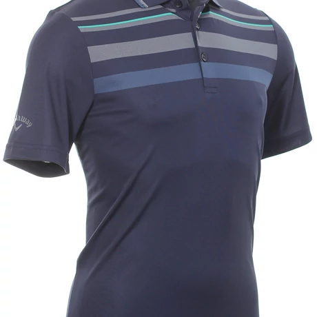 Callaway Golf Birdseye Chest Stripe Shirt