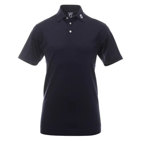 FootJoy Stretch Pique Solid Rib Knit Collar