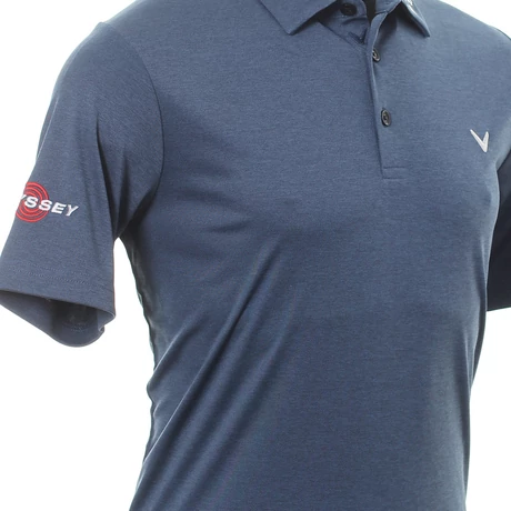 Odyssey Birdseye Polo Peacot Heather