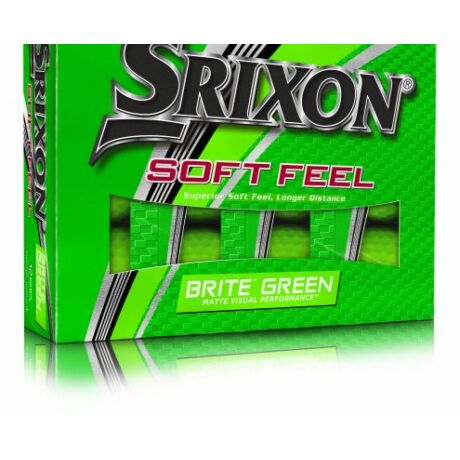 Srixon Soft Feel Brite Green Golf Labda