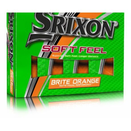 Srixon Soft Feel Brite Orange Golf Labda