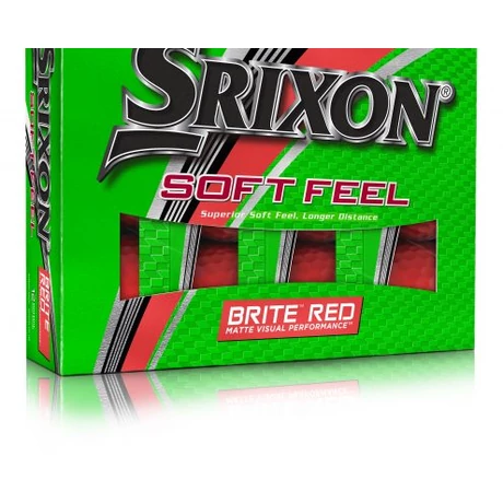 Srixon Soft Feel Brite Red Golf Labda