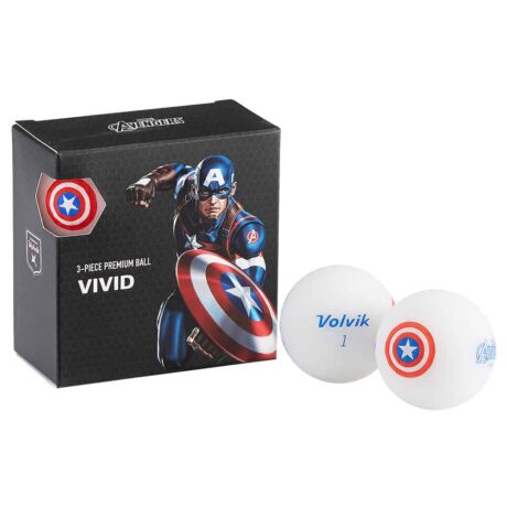 Volvik Captain America Pack (4db)