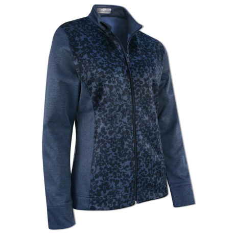 Callaway Ladies Floral Mid-Layer Jacket with Fleece Lining