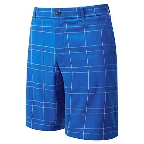 Callaway Golf Large Plaid Blue Short