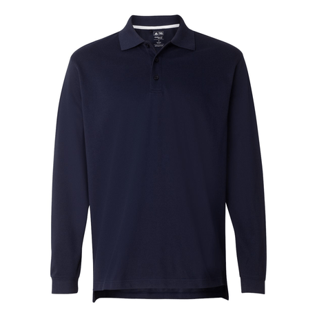 Adidas Clima Lite Long Sleeve Black Polo