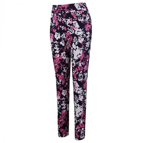Callaway Printed Pull On Trouser-Peacoat